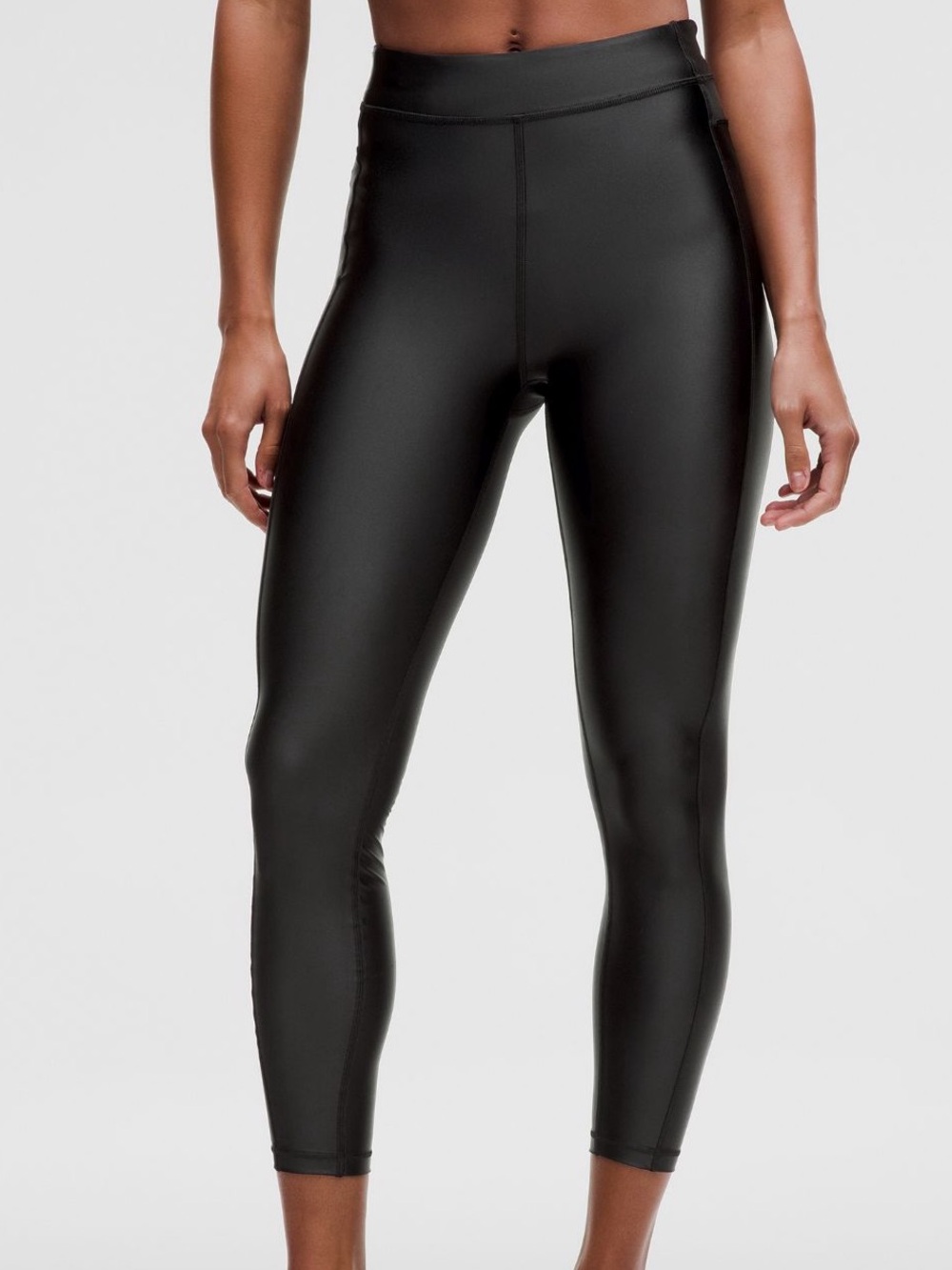 Satin Shine High Rise Tight. 25” inseam